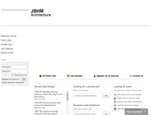 Tablet Screenshot of jbhmplans.com